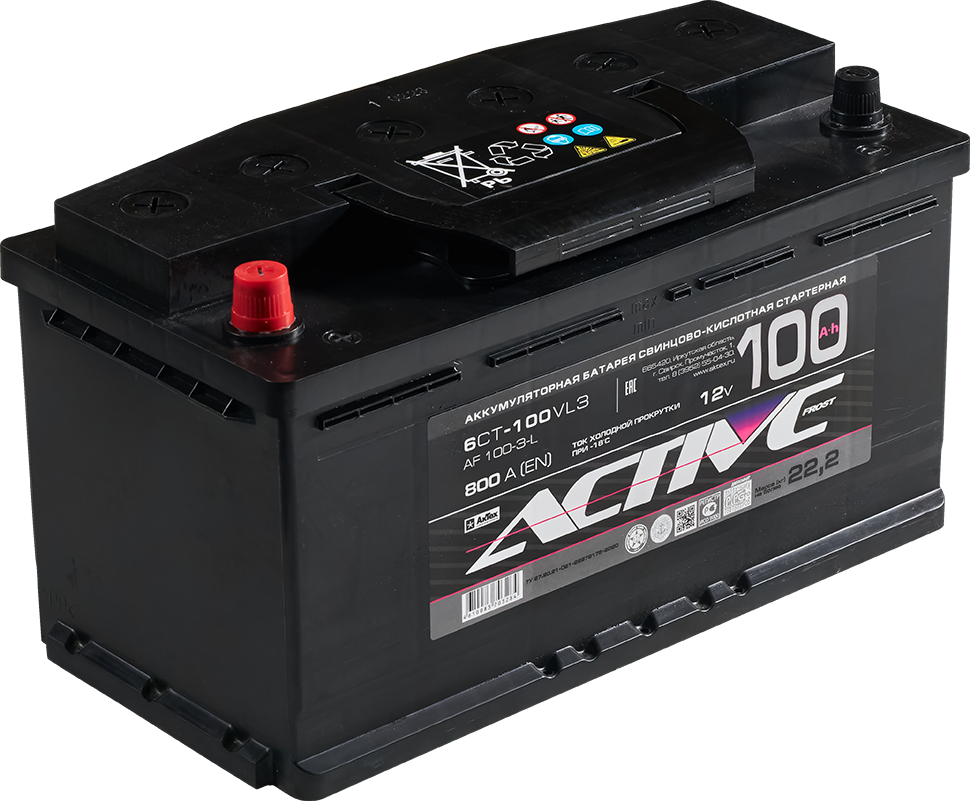 ACTIVE FROST 6СТ-100VL АF 100-3-L