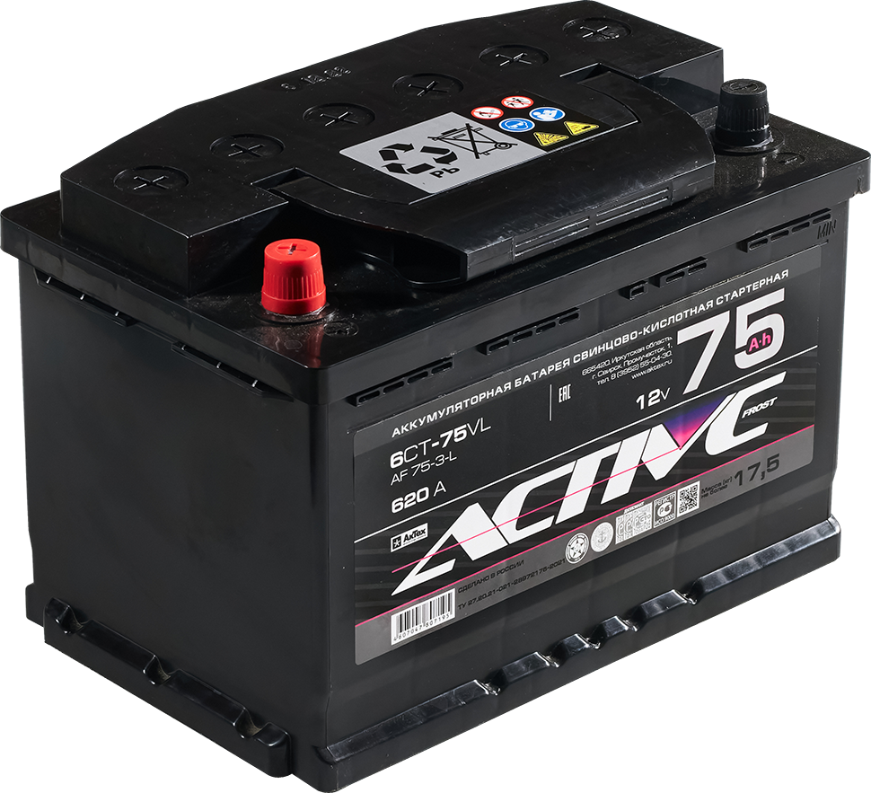 ACTIVE FROST 6СТ-75VL АF 75-3-L