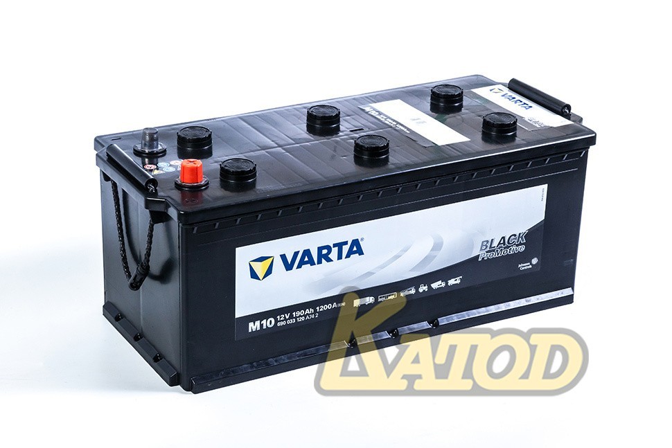 VARTA Promotive Black 690 033 120 M10