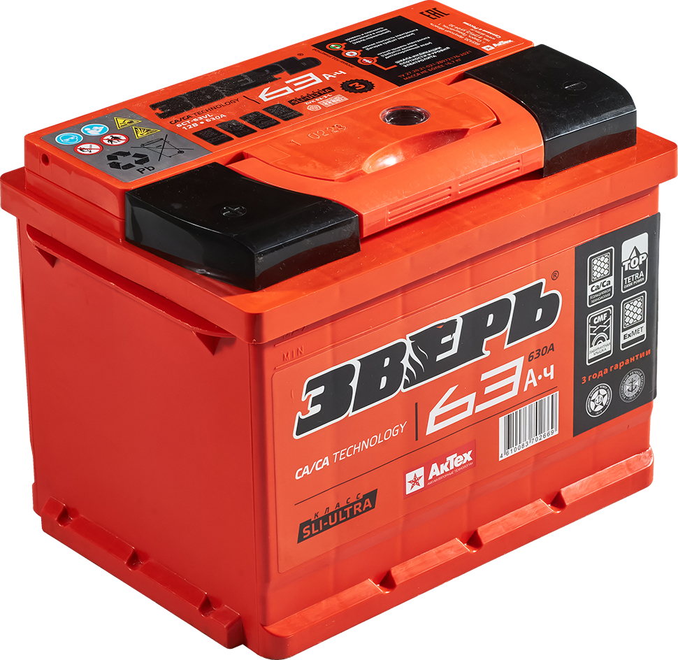 ЗВЕРЬ 6СТ-63VL ZVK 63-3-L