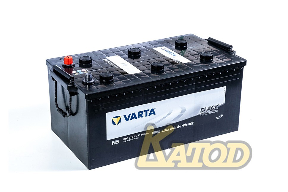 VARTA Promotive Black 720 018 115 N5