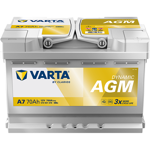 VARTA Dynamic AGM 570 901 076 A7