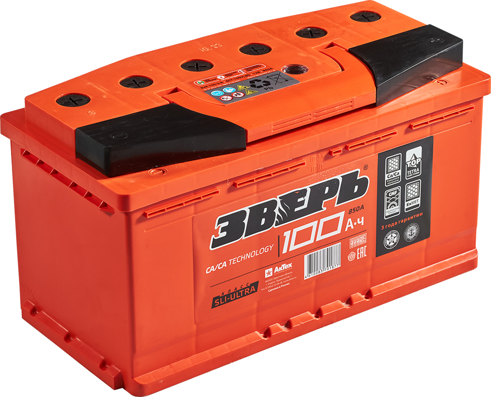 ЗВЕРЬ 6СТ-100VL ZVK 100-3-R