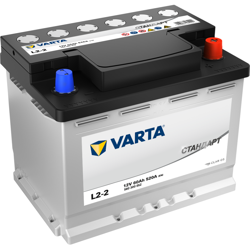 VARTA Стандарт 6СТ-60.0 560300052  L2-2