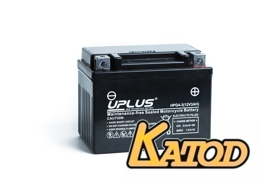 Leoch UPLUS Nano Gel HPG4-3 (YTX4L, YB4L-B)