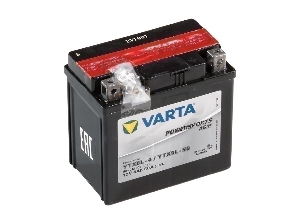 VARTA Powersports AGM 504 012 003 A514
