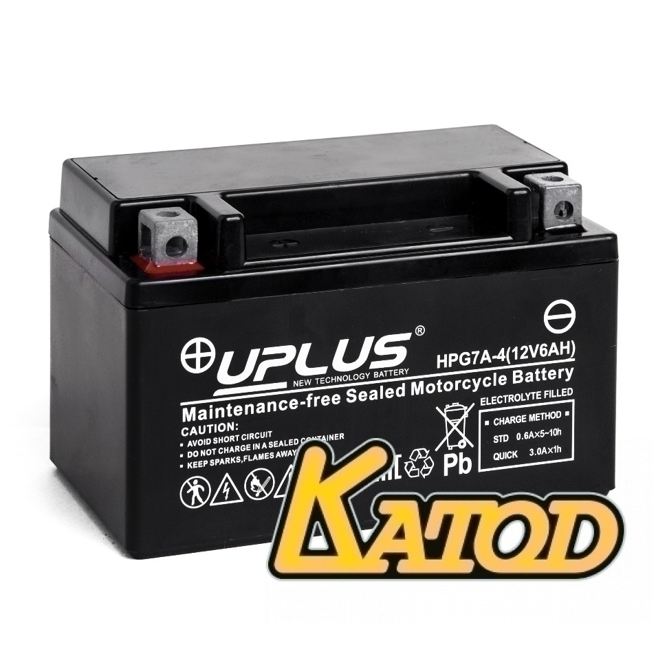 Leoch UPLUS Nano Gel HPG7A-4 (YTX7A, 12N7E-B)