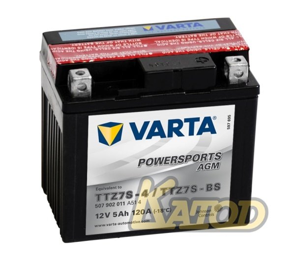 VARTA Powersports AGM 507 902 011 A514