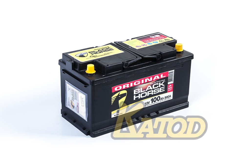 BLACK HORSE 12V 100 Ah +D