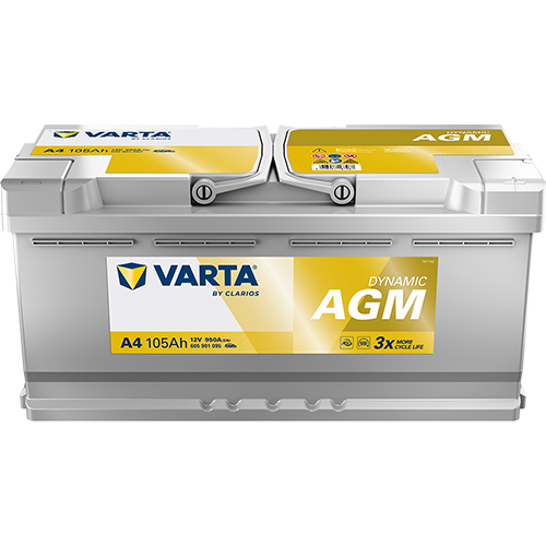 VARTA Dynamic AGM 605 901 095 A4