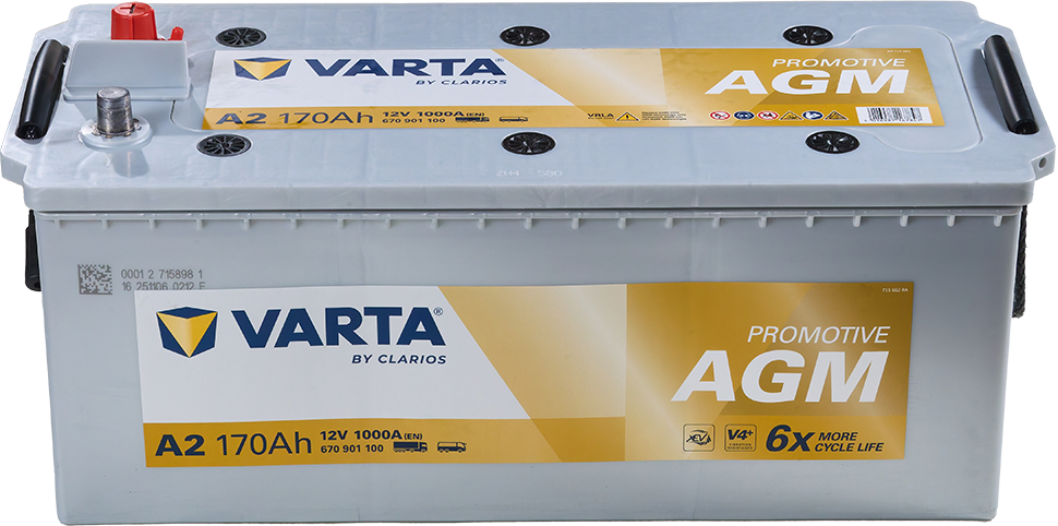 VARTA Promotive AGM 670 901 100 A2