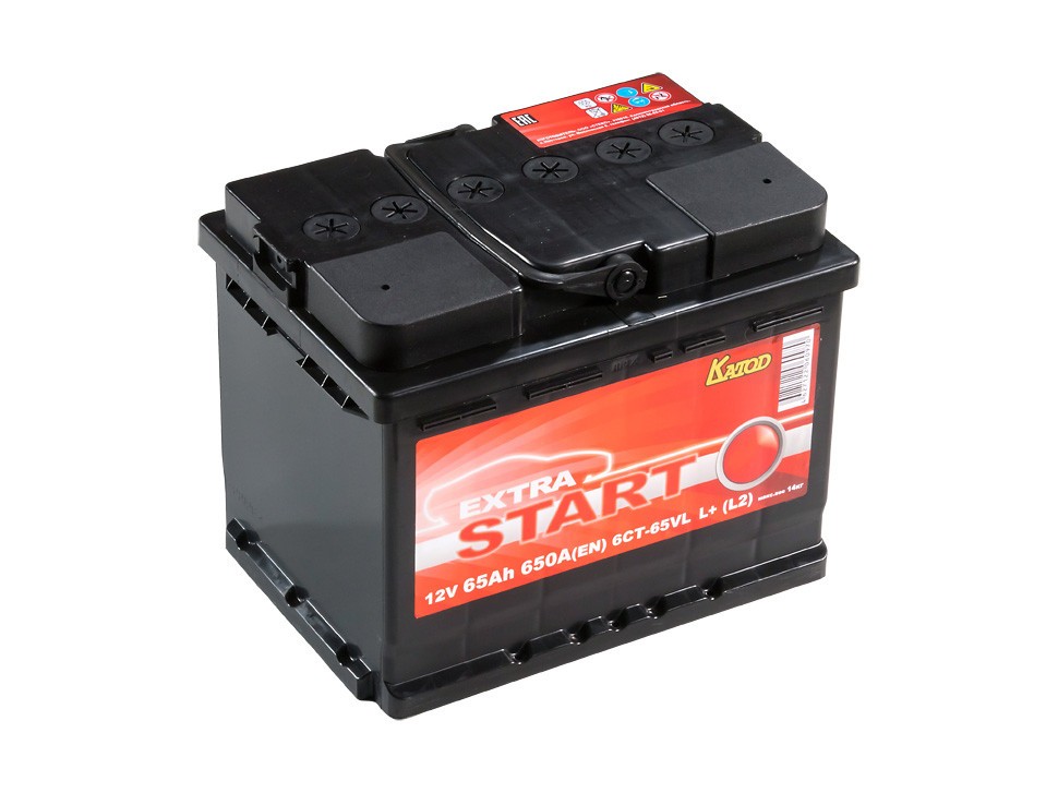 КАТОД EXTRA START 6СТ-65VL L+ (L2)