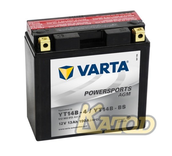 VARTA Powersports AGM 512 903 013 A514