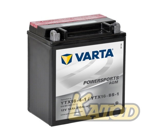 VARTA Powersports AGM 514 901 022 A514