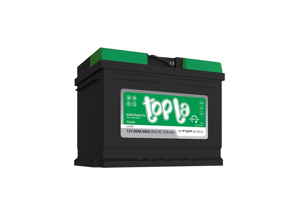 TOPLA AGM Stop&Go TAG60 L2 AGM