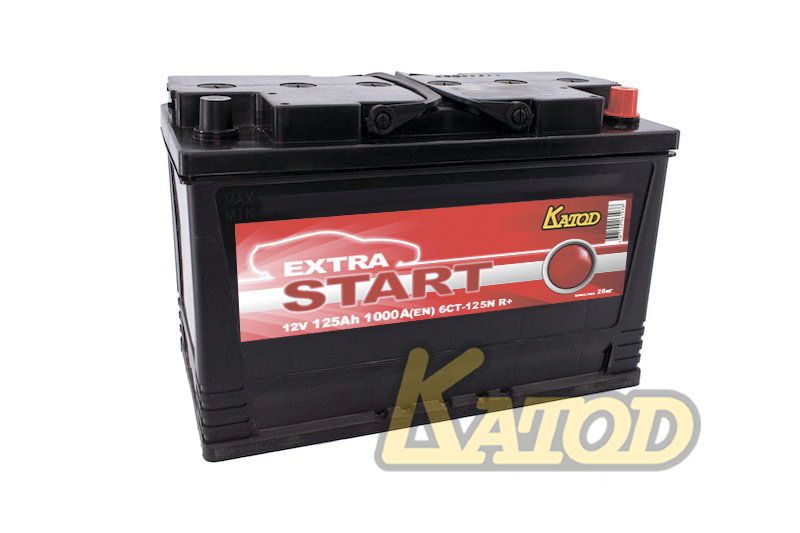 КАТОД EXTRA START 6СТ-125N R+