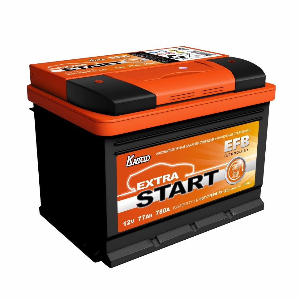 Extra Start EFB 6СТ-77VL-З-R