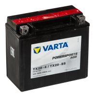 VARTA Powersports AGM 518 902 025 (TX20-4, YTX20-BS)