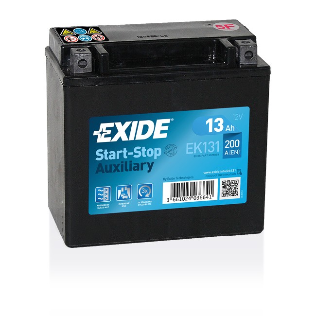 EXIDE EK131 Start-Stop Auxiliary