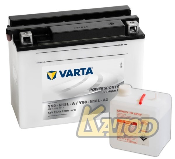 VARTA Powersports FP 520 012 020 A514