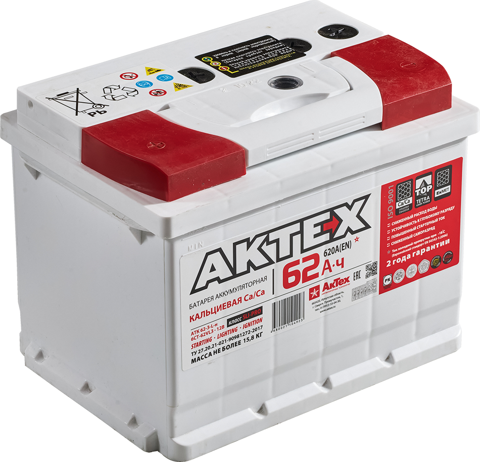 АКТЕХ 6СТ-62VL АТК 62-3-L